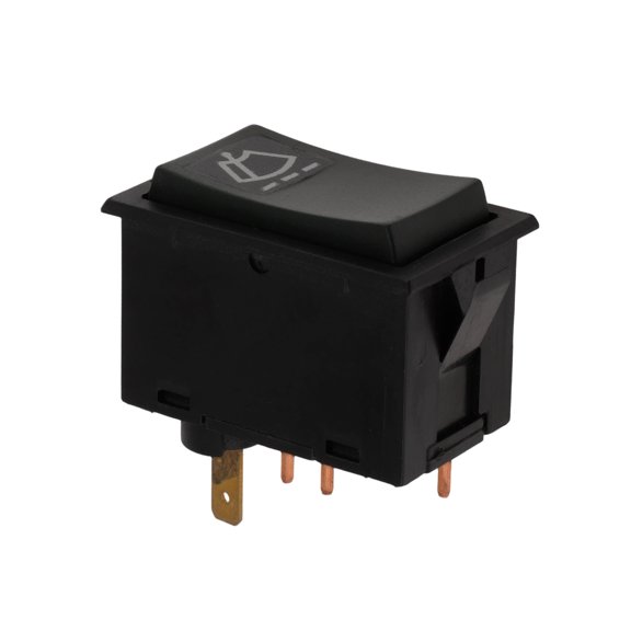 Unique Bargains Hazard Warning Flasher Switch for Volvo F10 F12 F16 N10 1982-1994 Emergency Signal Light Switch Button No.1578704