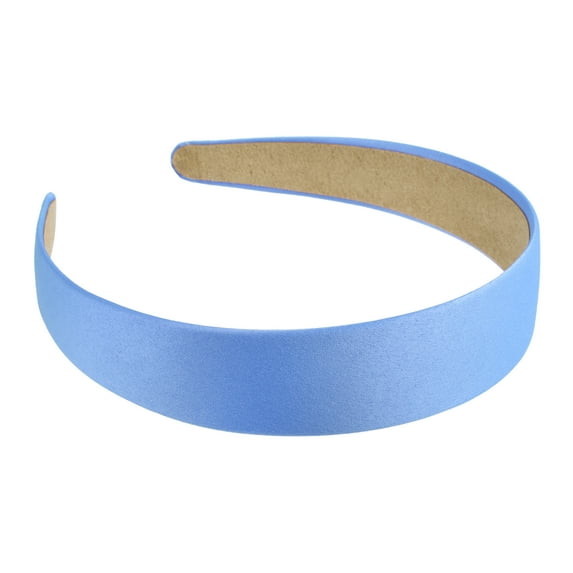 Unique Bargains Headband Hair Band for Women Non-Slip 1 Inch Wide Blue