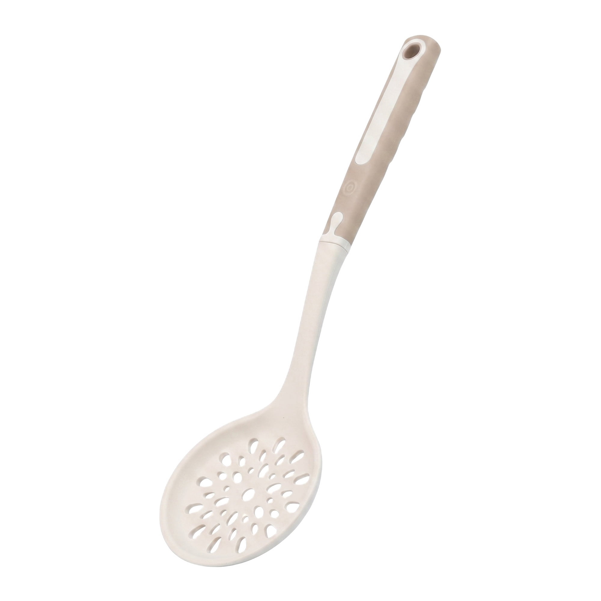 Unique Bargains Heat Resistant Cooking Silicone Slotted Spoon for Cookware C 13.6"x4.1"