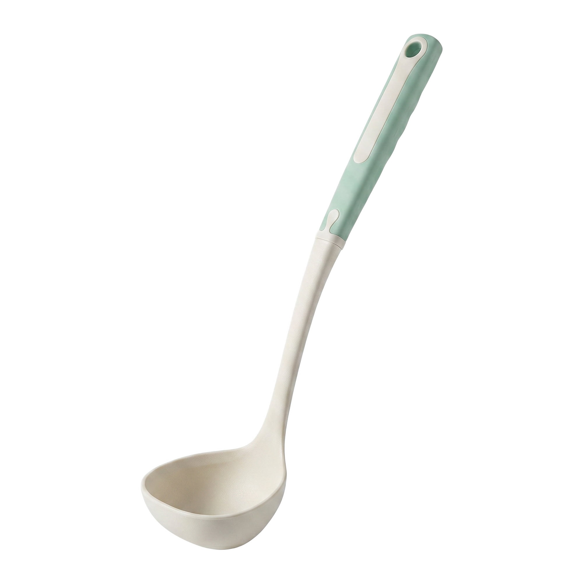 Unique Bargains Heat Resistant Cooking Silicone Soup Spoon for Cookware A 13.6"x3.3"