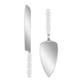 thumbnail image 1 of Unique Bargains Heat-Resistant Cooking Utensils Home Spatula Set Silver 2Pcs, 1 of 5