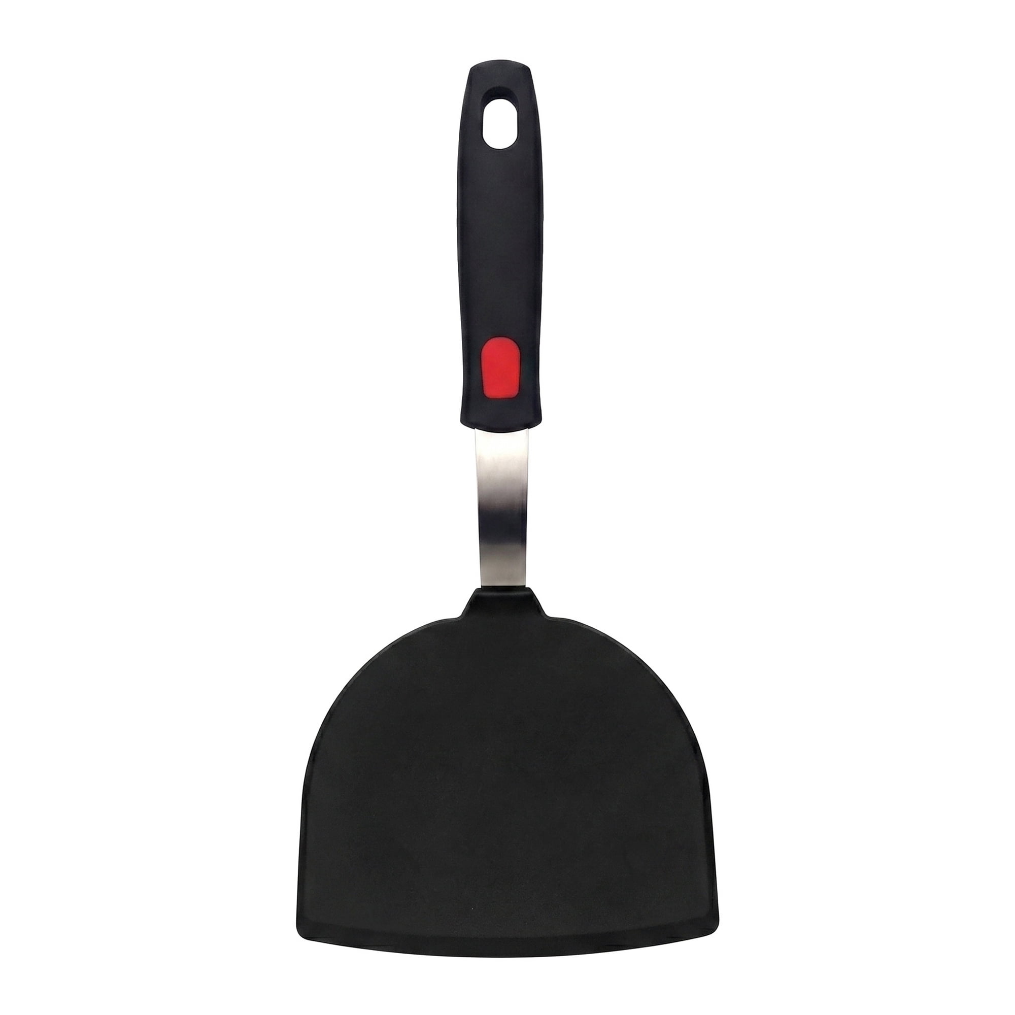 Unique Bargains Heat-Resistant Dishwasher Safe Spatula Black-Semicircle 11" x 5.2"