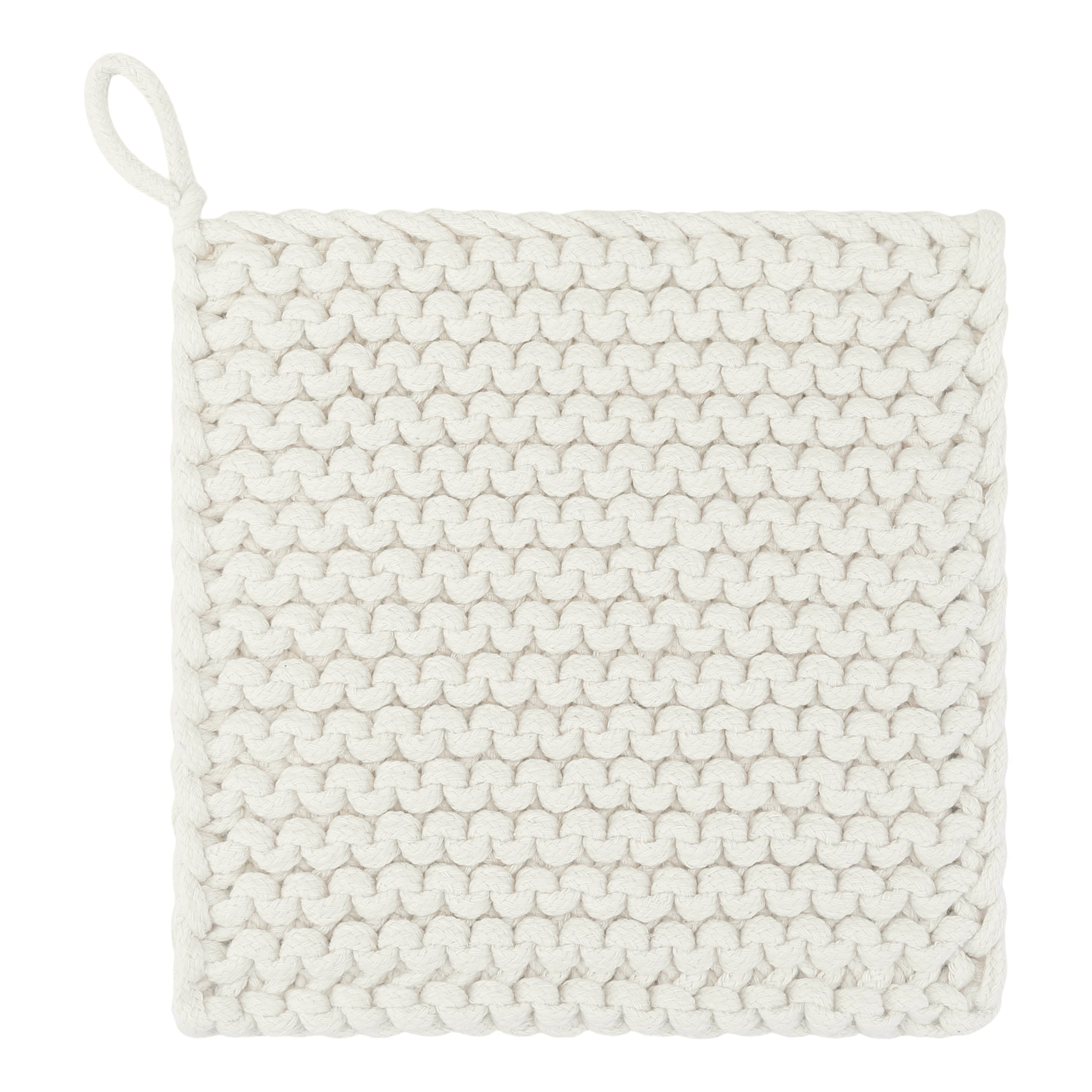 Unique Bargains Heat Resistant Pot Holders and Non-Slip Hot Pads Beige 1Pcs