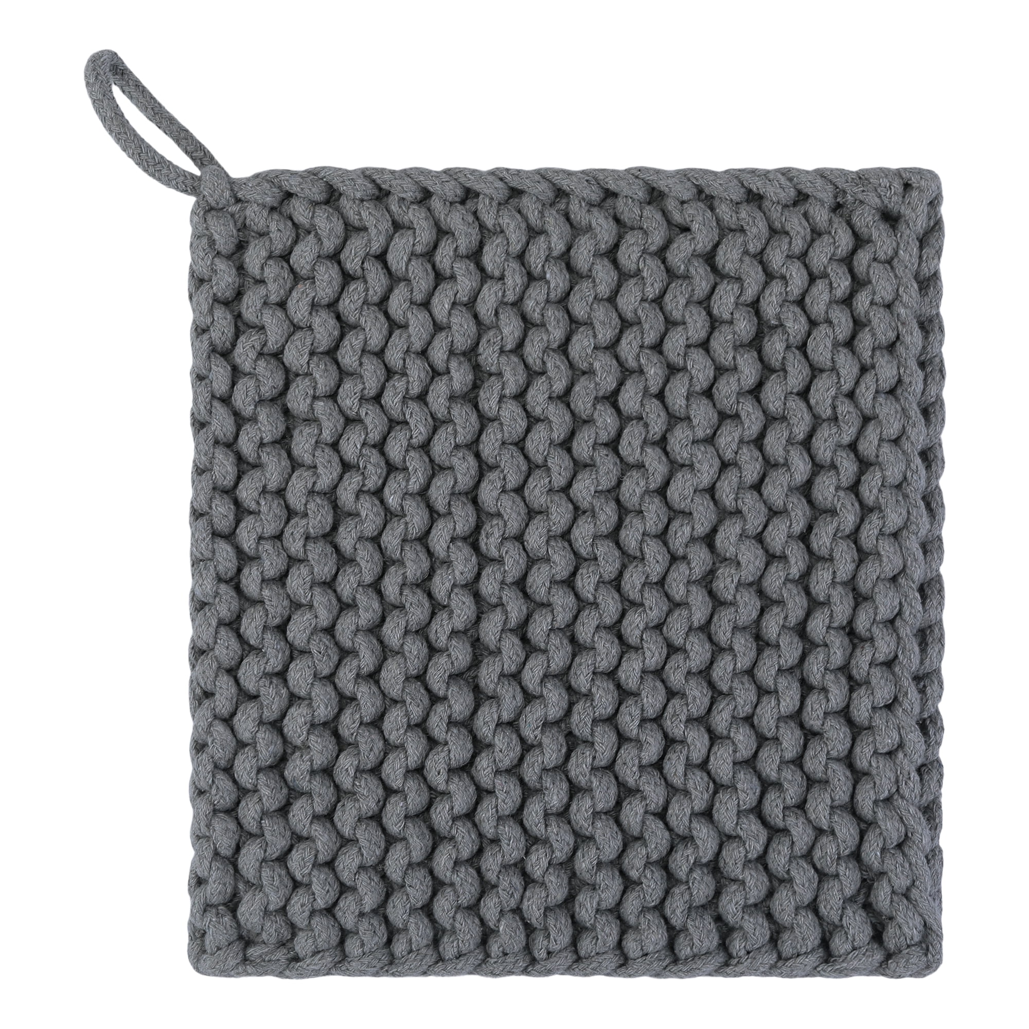Unique Bargains Heat Resistant Pot Holders and Non-Slip Hot Pads Dark Gray 1Pcs
