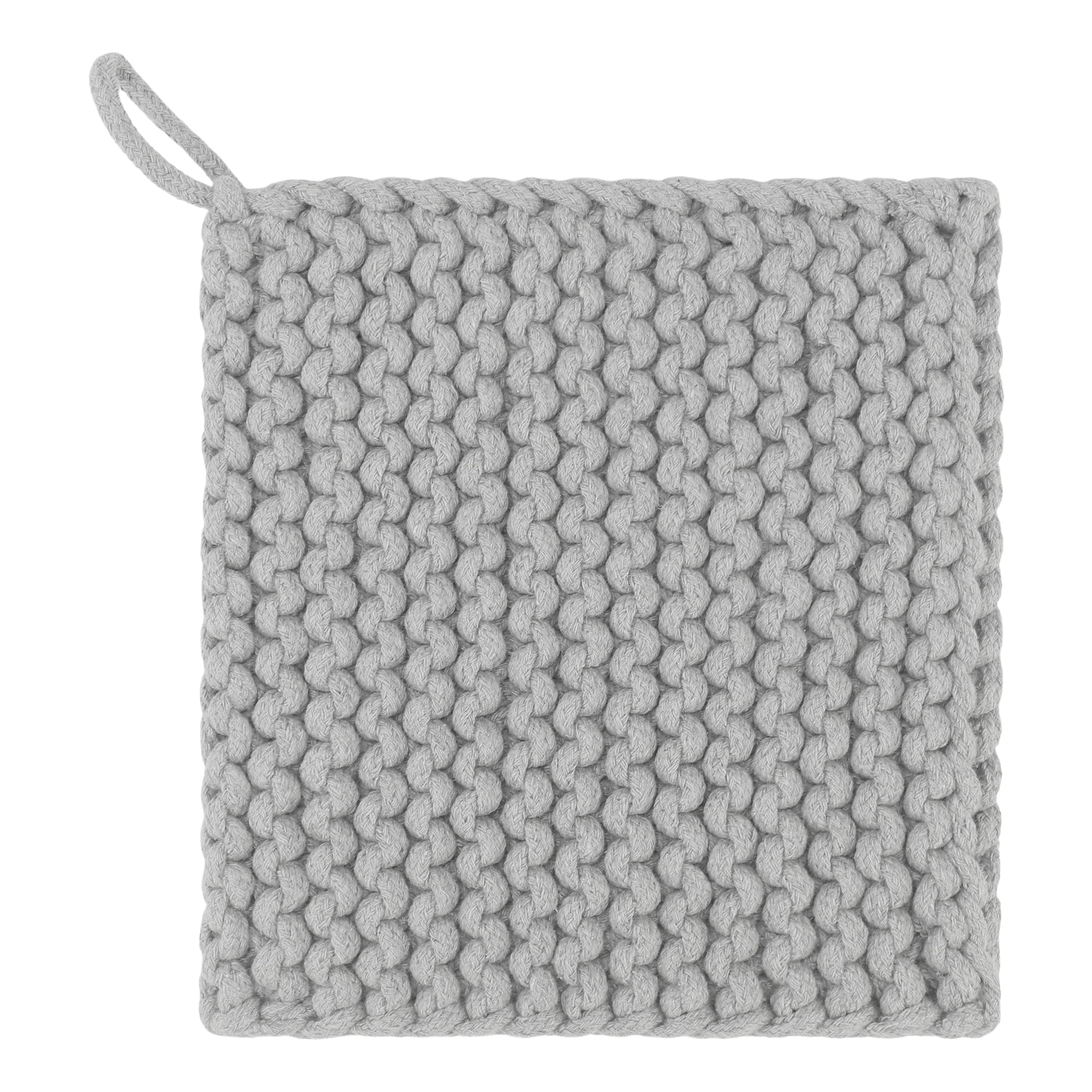 Unique Bargains Heat Resistant Pot Holders and Non-Slip Hot Pads Gray 1Pcs