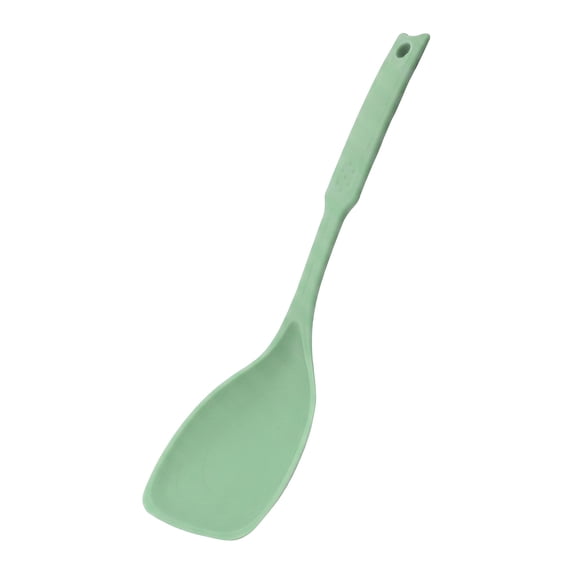 Unique Bargains Heat Resistant Spoon for Non Stick Cookware Shovel-Green 12.2"x2.9"