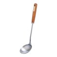 thumbnail image 1 of Unique Bargains Heat Resistant Stainless Steel Non Stick Cookware Soup Spoon 14.8"x3.7", 1 of 5
