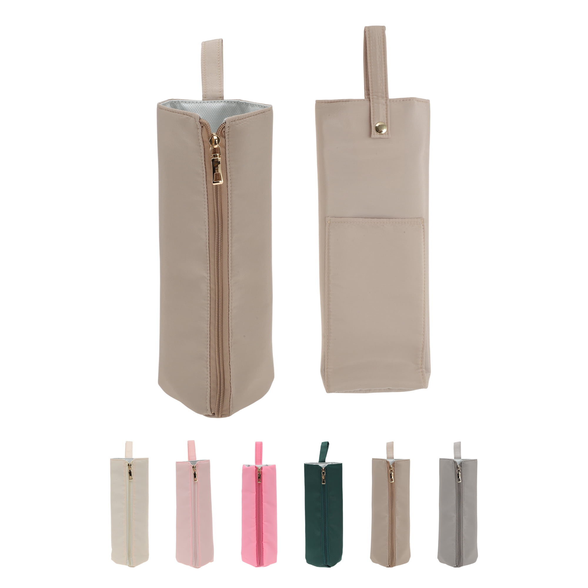 Unique Bargains Heat Resistant Travel Hot Iron Holder Deep Beige