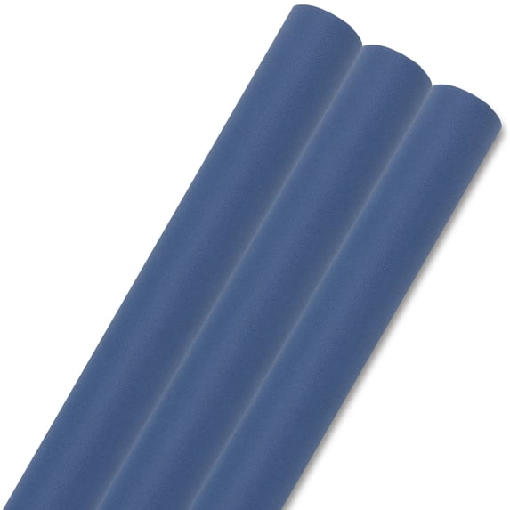 Unique Bargains Heavyweight Wrapping Paper for Gifts and Presentations Blue 39.4" x 27.6"