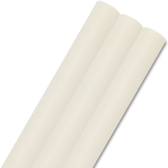 Unique Bargains Heavyweight Wrapping Paper for Gifts and Presentations White 27.6" x 19.7"
