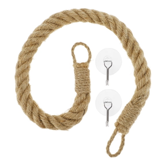 Unique Bargains Hermit Reptile Climbings Reptile Tank Terrarium Accessories W/ 2 Suction Cup Hooks 1 Set 21.65"