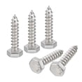 thumbnail image 1 of Unique Bargains Hex Head Lag Screws Bolts, 1/4' x 1-1/4' 304 Stainless Steel Partial Thread Wood Screws, 10 Pack, 1 of 6