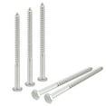 thumbnail image 1 of Unique Bargains Hex Head Lag Screws Bolts, 1/4' x 3-1/2' 304 Stainless Steel Partial Thread Wood Screws, 10 Pack, 1 of 6