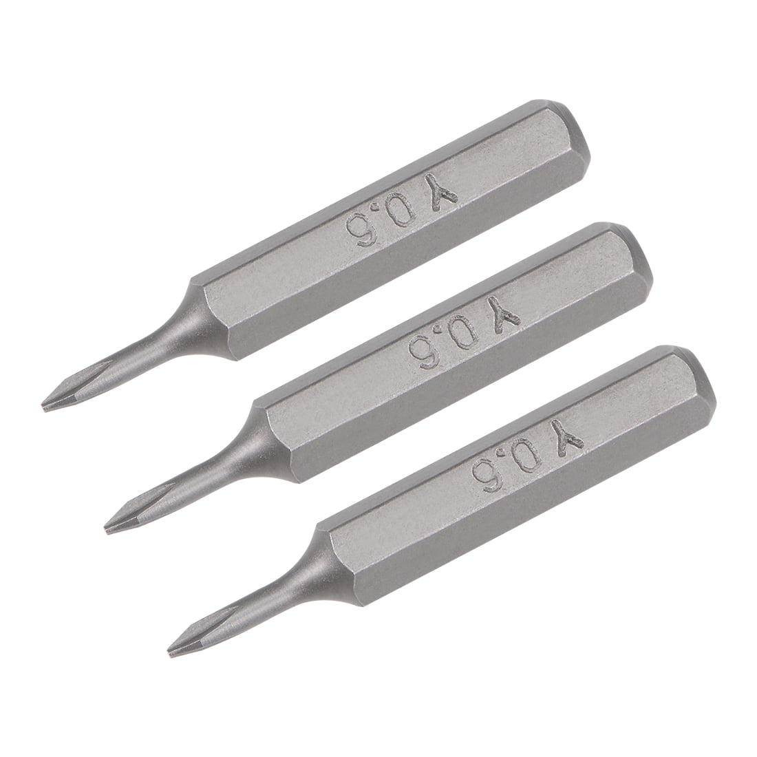 Unique Bargains Hex Shank Screwdriver Bit Set S2 Screw Driver Kit Tools Y0.6 3Pcs