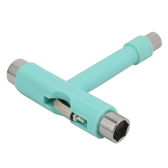 Unique Bargains Hex Socket Skateboard Roller Spanner T Wrench Repair Tool
