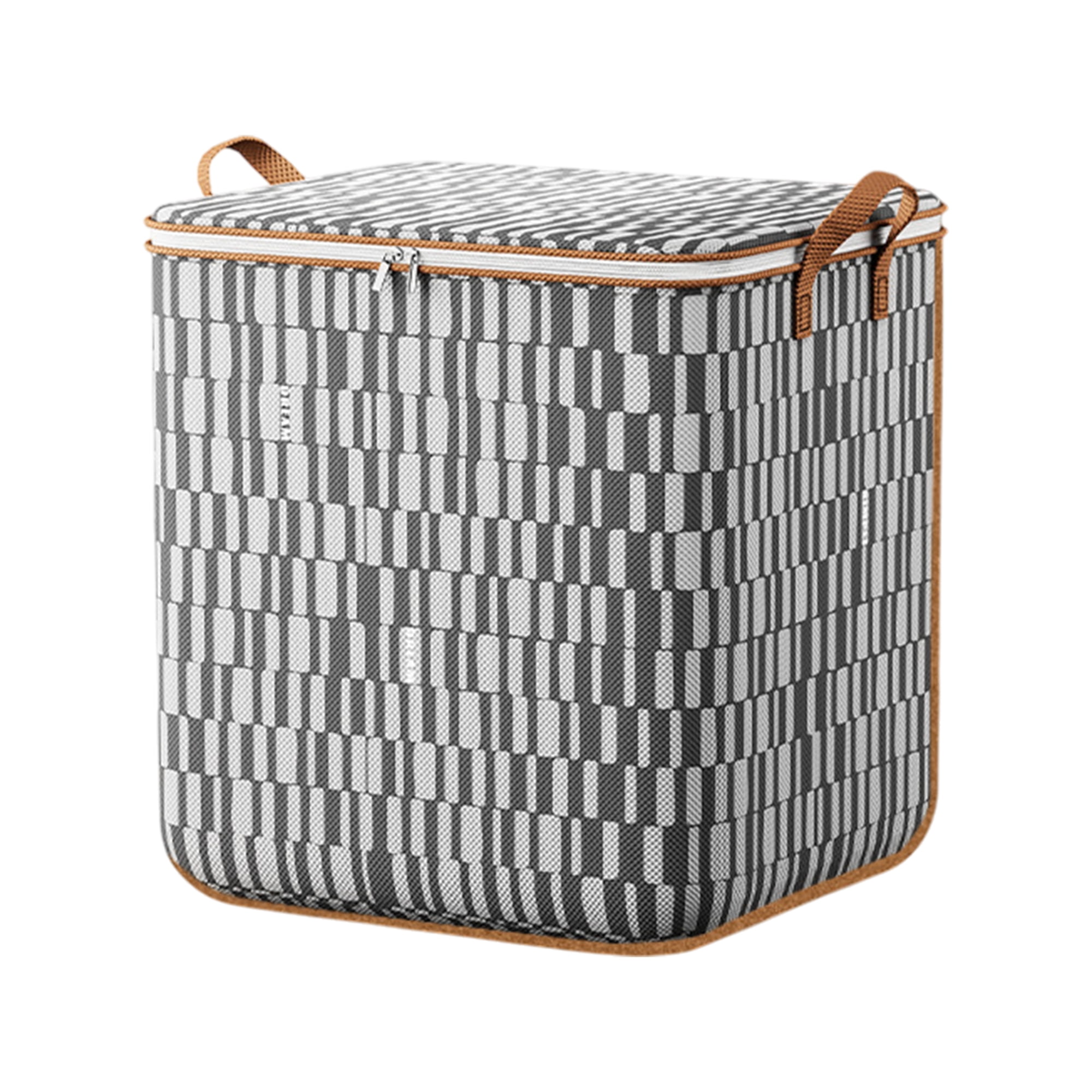 Unique Bargains High Capacity Storage Bag Storage Bins Gray 1 Pc 19.69"x22.05"x19.69"