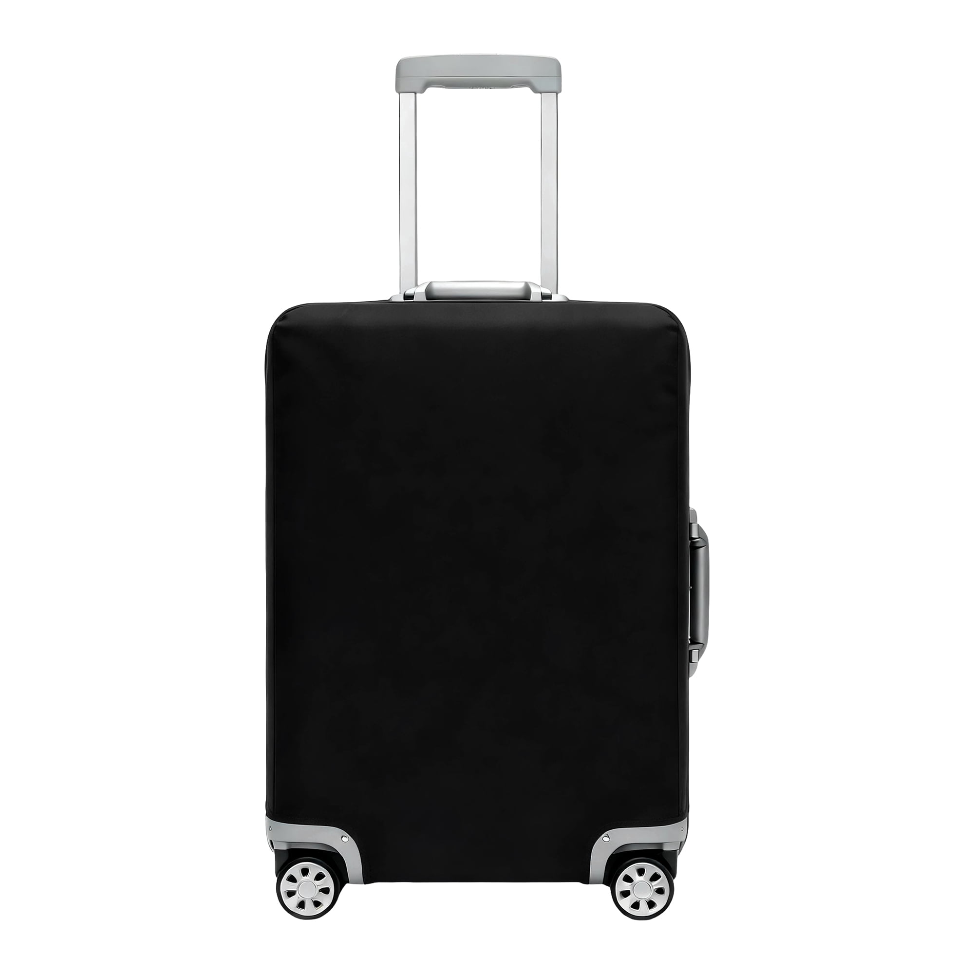 Unique Bargains High Elasticity Luggage Cover for Suitcases Bags Black Mid