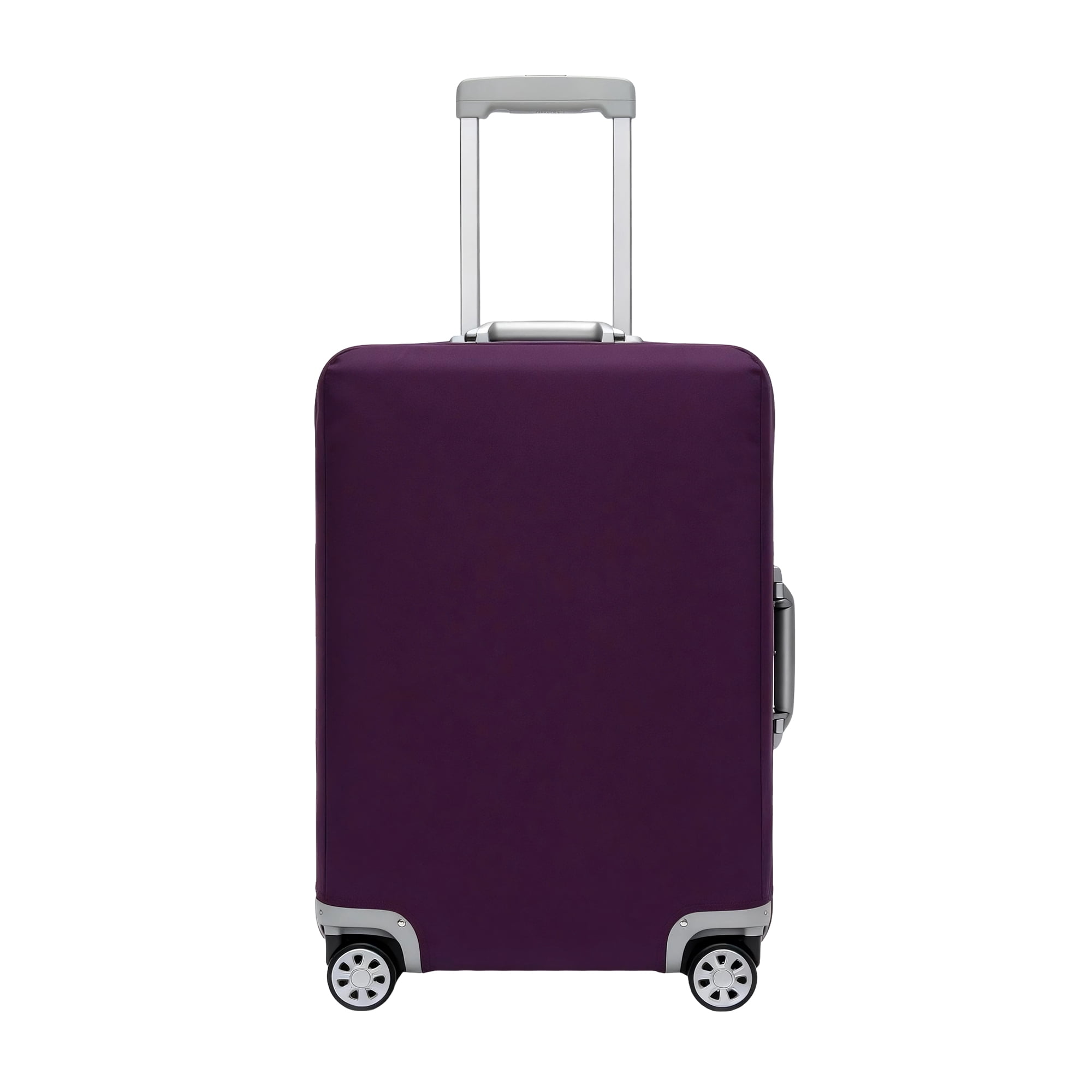Unique Bargains High Elasticity Luggage Cover for Suitcases Bags Purple Mid