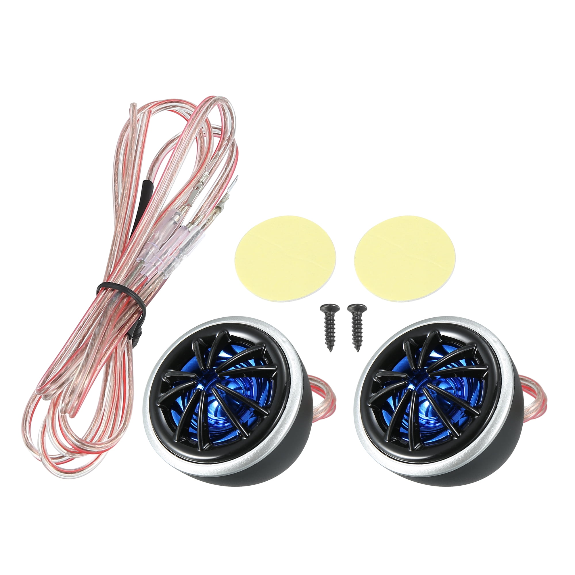 Unique Bargains High Frequency Stereo Tweeters Audio Speaker for Car Truck - 2pcs Blue