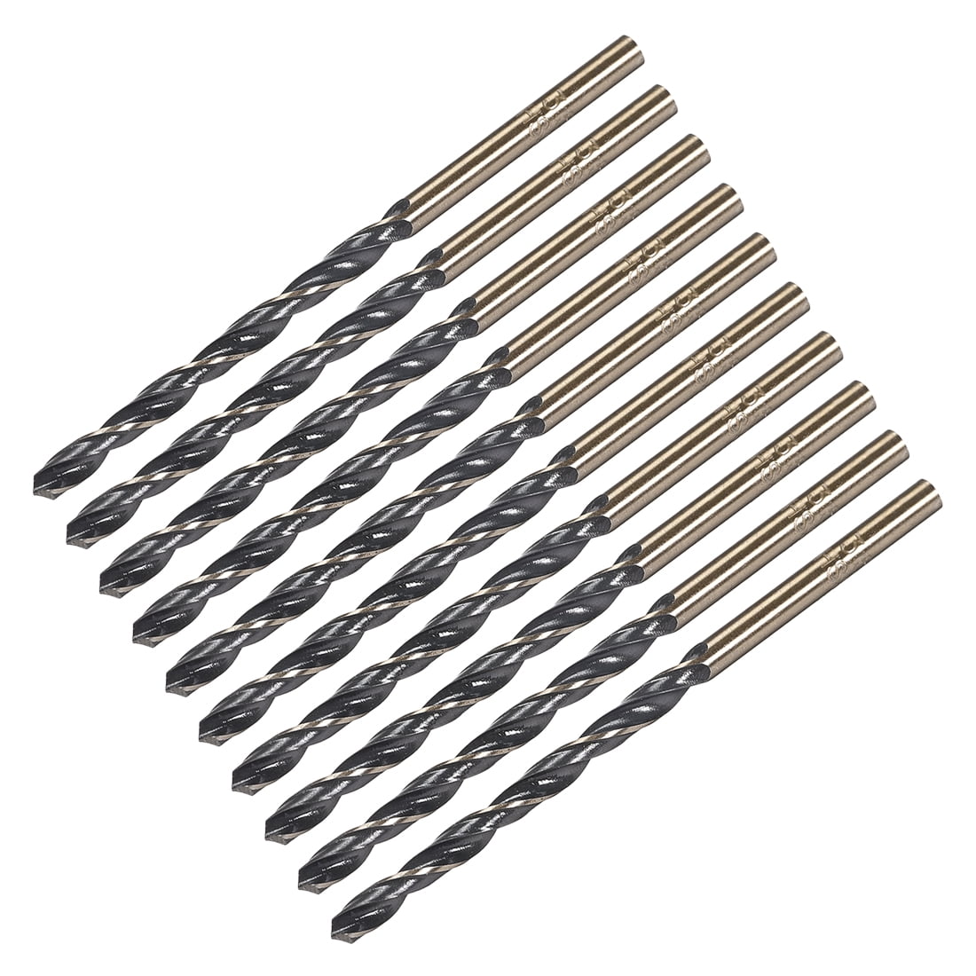 Unique Bargains High Speed Steel 3.5mm Twist Drill Bits for Metal, Plastic, and Wood