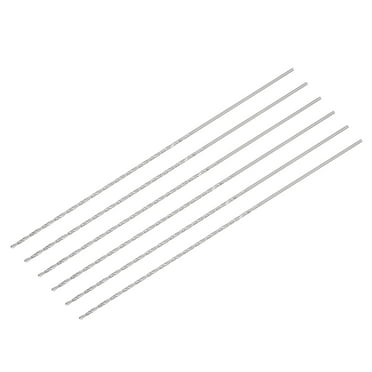 Unique Bargains High Speed Steel Extended Twist Drill Bits, 1.5mm Drill Dia. 160mm Length 6Pack