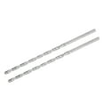 thumbnail image 1 of Unique Bargains High Speed Steel Extended Twist Drill Bits, 5.5mm Drill Dia. 200mm Length 2Pack, 1 of 5