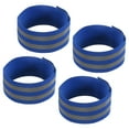 thumbnail image 1 of Unique Bargains High Visibility Night Caution Reflective Bands for Arm Blue 14x2 Inch, 1 of 5