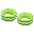 thumbnail image 1 of Unique Bargains High Visibility Reflective Bands for Arm Wrist Ankle Leg Green 14x2 Inch, 1 of 5