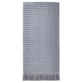 thumbnail image 1 of Unique Bargains Highly Absorbent Cotton Waffle Bath Towel with Tassel Grey 71" x 35", 1 of 8