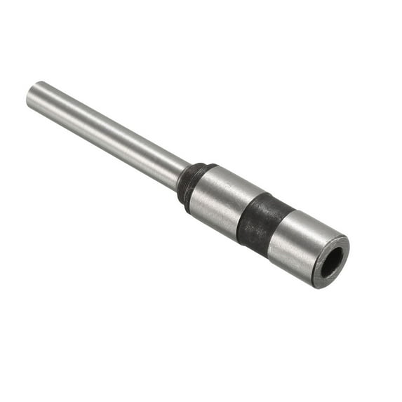 Unique Bargains Hollow Paper Drill Bit 7mmx75mm for Straight Shank Punching Machine 6mm