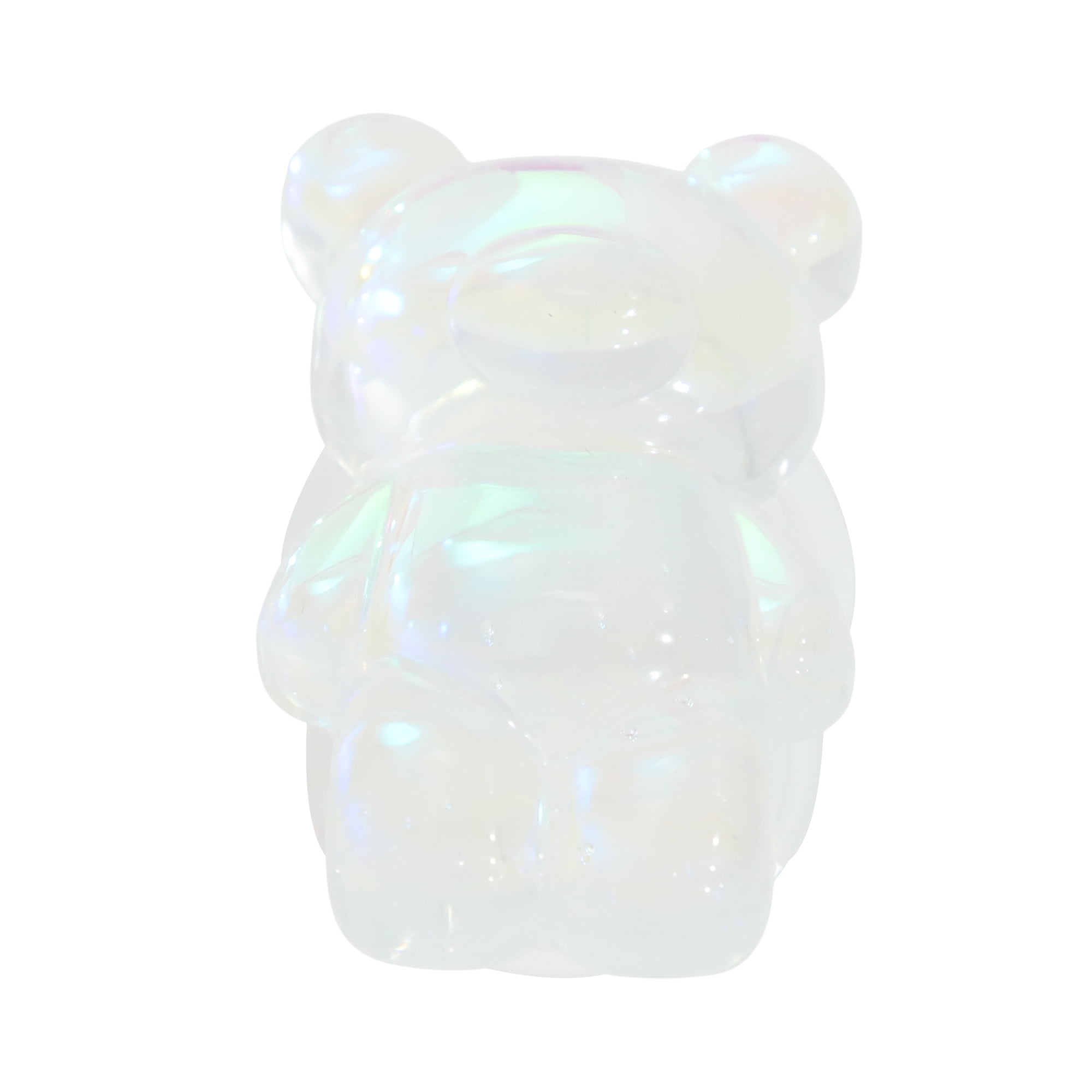 Unique Bargains Holographic Bear Phone Grip 1Pc Pink Multicolor