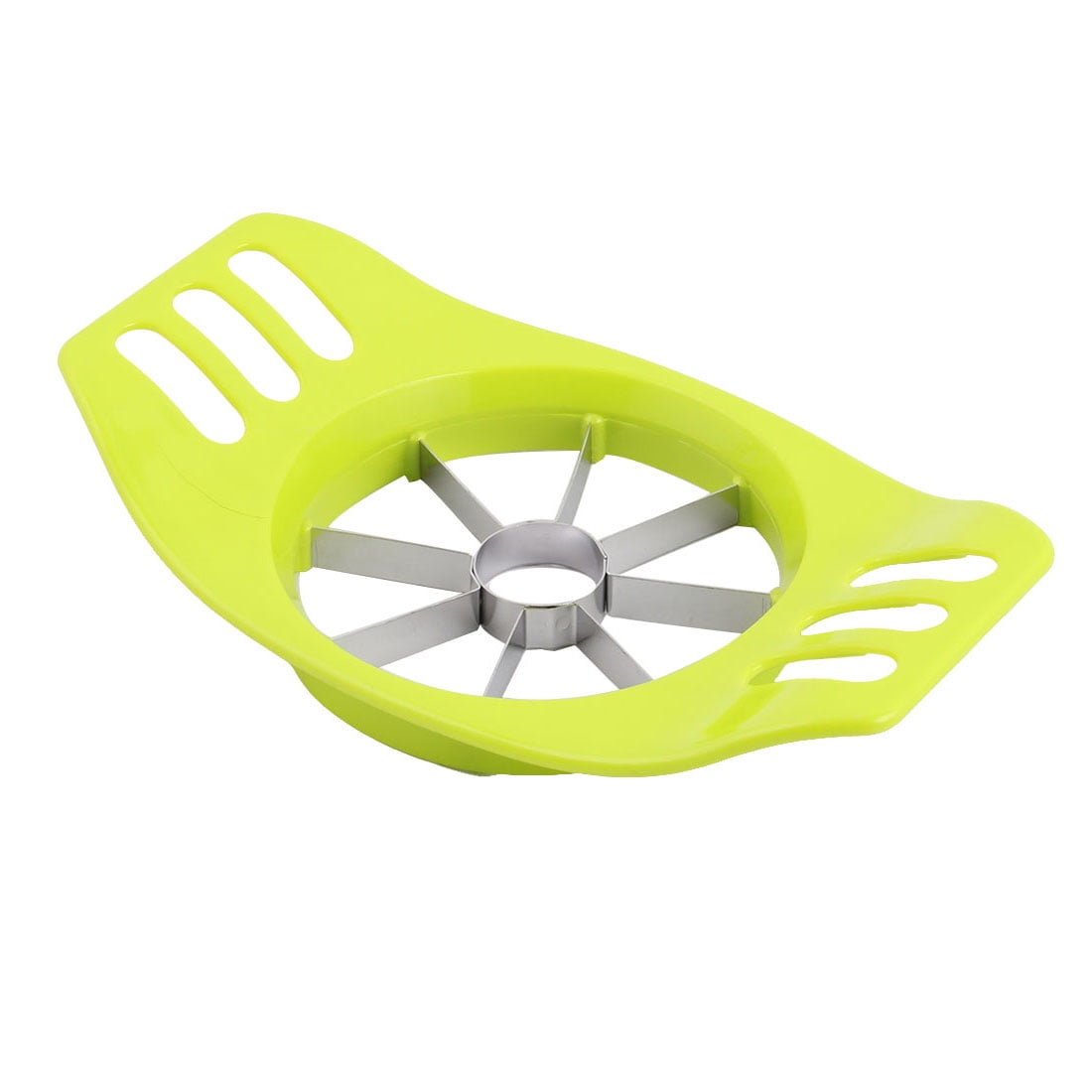 Unique Bargains Home Kitchen Plastic Grip Slicer Cutter Green