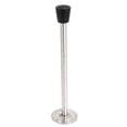 thumbnail image 1 of Unique Bargains Home Office Stainless Steel Round Base Floor Mounted Door Stop Stopper 8" Long, 1 of 4