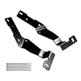 thumbnail image 1 of Unique Bargains Hood Hinge LED Light Mount Bracket for Dodge for Ram 2500 3500 2019-2024 Ditch Light Bracket Carbon Steel Extend Visual Reach Anti Fading 1 Pair, 1 of 4