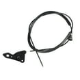 thumbnail image 1 of Unique Bargains 1PC Hood Release Cable Door Handle Cable Fit for BMW 318i Base 1.8L L4 - Gas 1992-1995 51231960853 Black, 1 of 6