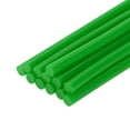 thumbnail image 1 of Unique Bargains Hot Melt Glue Sticks Durable 7x100mm Dent Repair Glue Sticks EVA (Set of 12) Green, 1 of 6