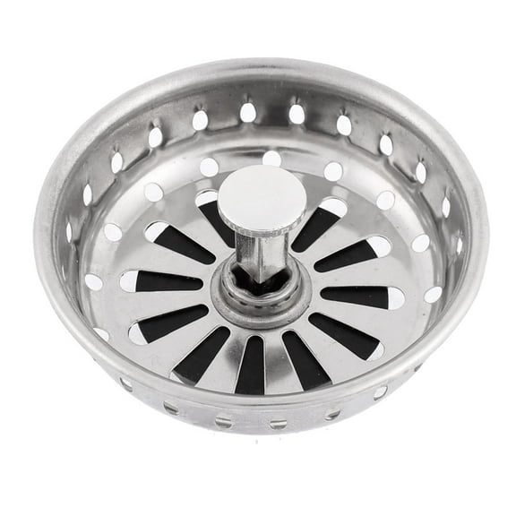Unique Bargains Household Kitchen Sink Garbage Basin Strainer 85mm Dia for Home Essential