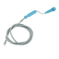 thumbnail image 1 of Unique Bargains Toilet Obstructions Remover Steel Closet Auger 1.2 Meters Length for Home Blue Silver Tone, 1 of 3