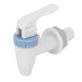 thumbnail image 1 of Unique Bargains Household White Blue Plastic Push Type Repair Part Water Dispenser Tap Faucet, 1 of 1