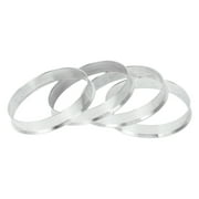 Unique Bargains Durable Hub Centric Rings 56.1mm ID 57.1mm OD Vehicle Wheel Hubrings Aluminum Alloy 4pcs