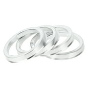 Unique Bargains Hub Centric Rings, 60.1mm ID to 72.6mm OD Vehicle Wheel Hubrings Aluminum Alloy, 4 Pcs
