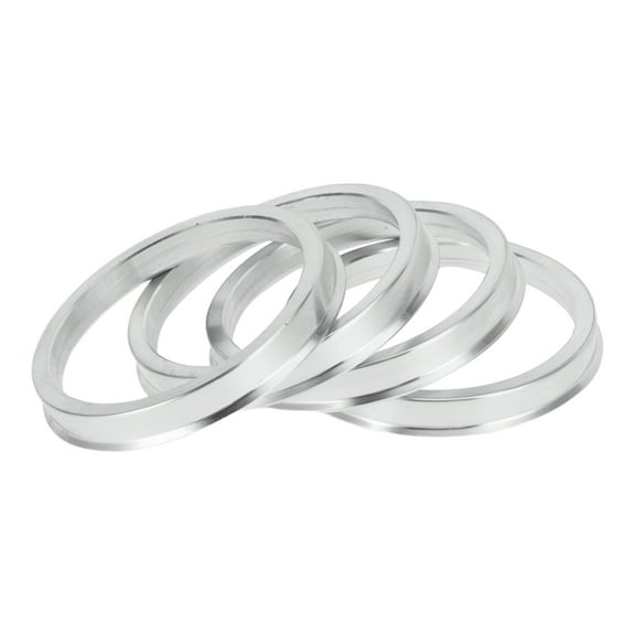 Unique Bargains Hub Centric Rings, 63.4mm ID to 73.1mm OD Vehicle Wheel Hubrings Aluminum Alloy, 4 Pcs
