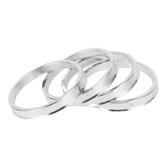 Unique Bargains Hub Centric Rings, 65.1mm ID to 73.1mm OD Vehicle Wheel Hubrings Aluminum Alloy, 4 Pcs