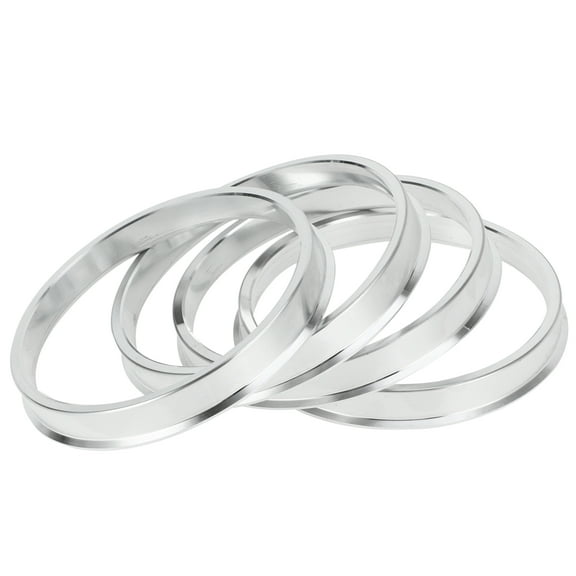 Unique Bargains Hub Centric Rings, 67.1mm ID to 73.1mm OD Vehicle Wheel Hubrings Aluminum Alloy, 4 Pcs