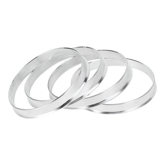Unique Bargains Hub Centric Rings, 70.1mm ID to 73.1mm OD Vehicle Wheel Hubrings Aluminum Alloy, 4 Pcs