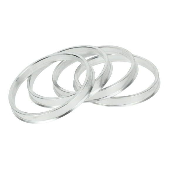 Unique Bargains Hub Centric Rings, 71.6mm ID to 78.1mm OD Vehicle Wheel Hubrings Aluminum Alloy, 4 Pcs