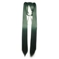 thumbnail image 1 of Unique Bargains Wigs for Women 51" Blackish Green Wigs with Wig Cap, 1 of 6