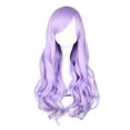 thumbnail image 1 of Unique Bargains Wigs for Women 28" Purple Curly Wig with Wig Cap Synthetic Fibre, 1 of 6
