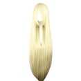 thumbnail image 1 of Unique Bargains Women's 39" Hair Wigs Blonde Wigs with Wig Cap Bright Gold Tone, 1 of 6