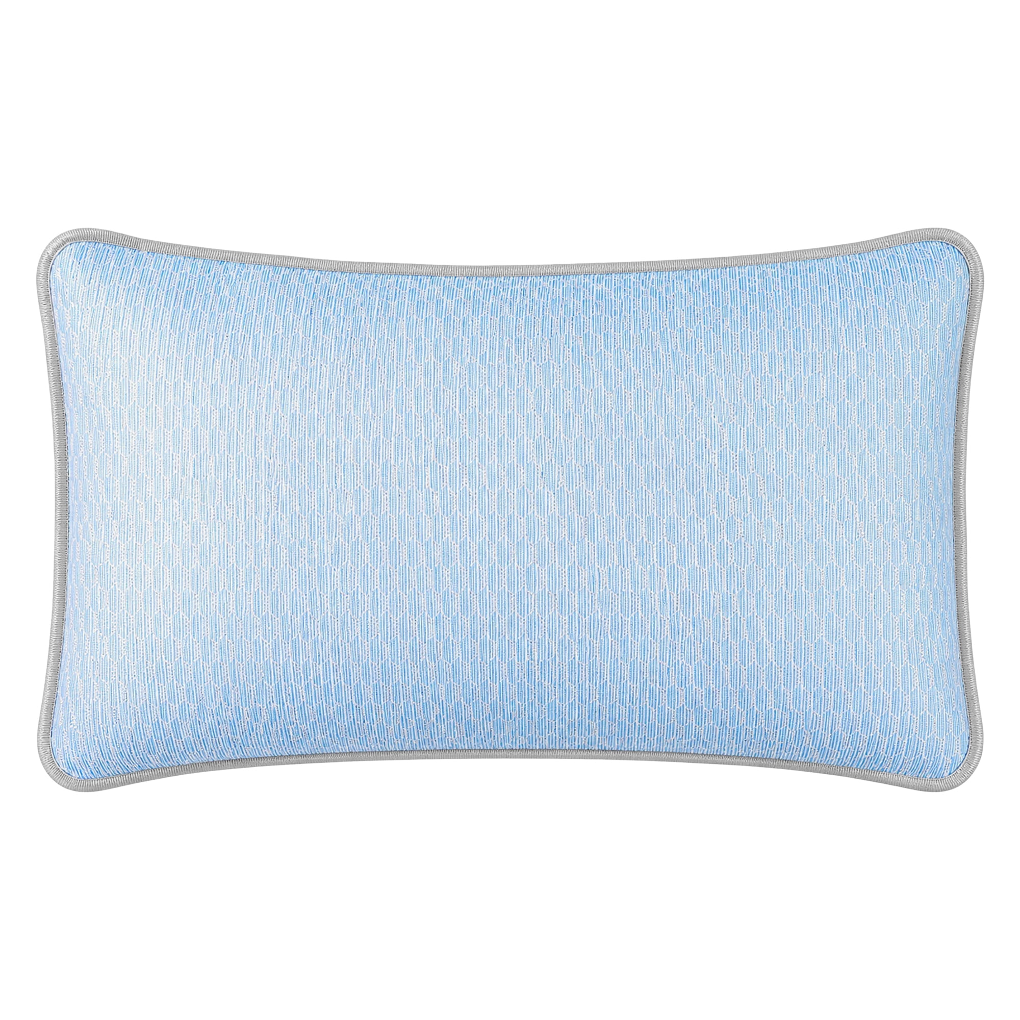 Unique Bargains Hypoallergenic Polyester Quilted Standard-size Pillow Protector Blue B